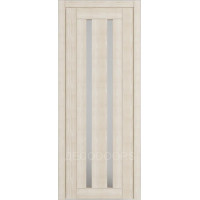 Дверь Д-12 стекло матовое (беленый дуб) 