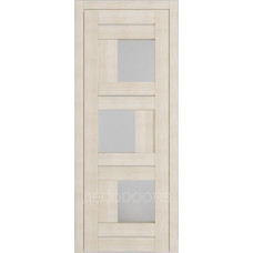 Дверь Д-3 стекло матовое (беленый дуб) В НАЛИЧИИ