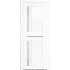 Дверь Д-5 стекло матовое (белый бланко)