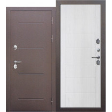 Входная металлическая дверь 11 см ISOTERMA медный антик (астана милки)